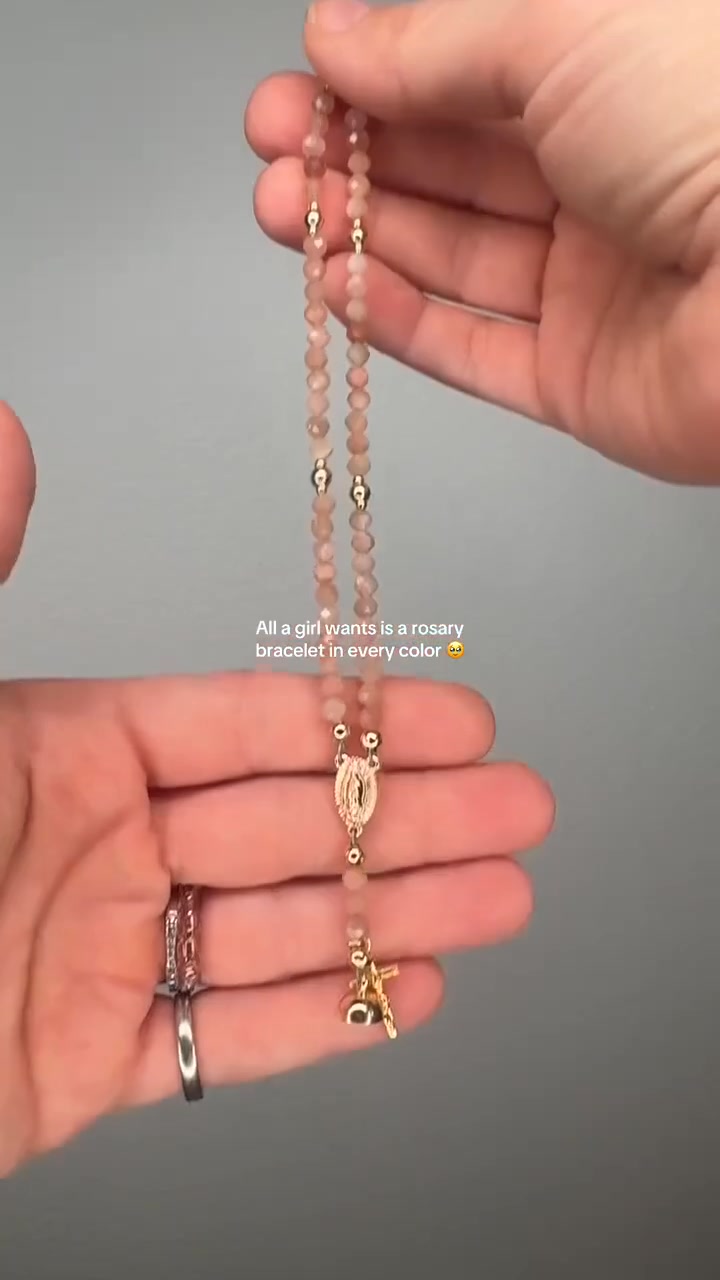 Handcrafted Rosary Bracelets