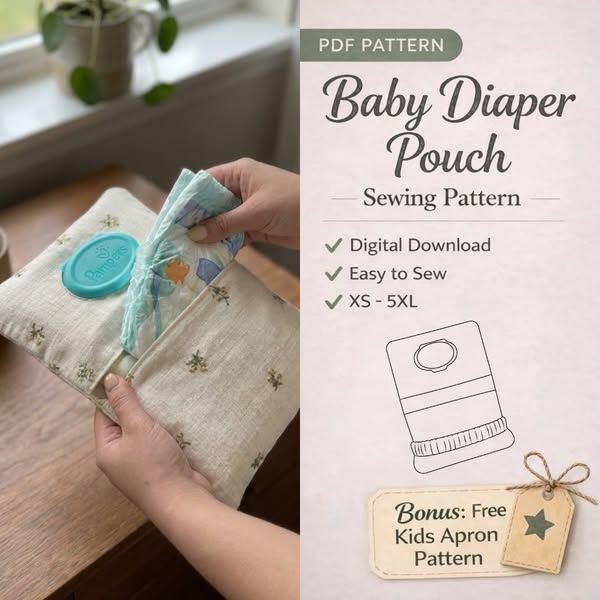 90% Off Diaper Pouch Sewing Pattern