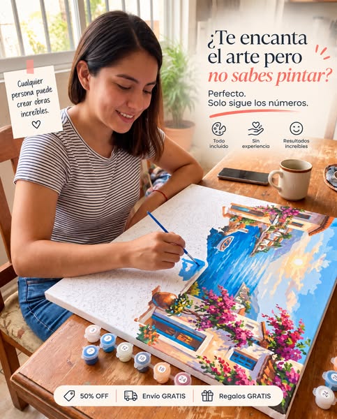 Pintar nunca fue tan fácil