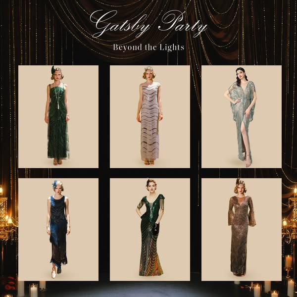 Come to BABEYOND, Get the 1920s Look!