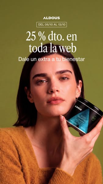 Hasta 25% en toda la web | Aldous