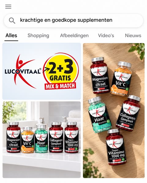 2+3 gratis op heel veel Lucovitaal