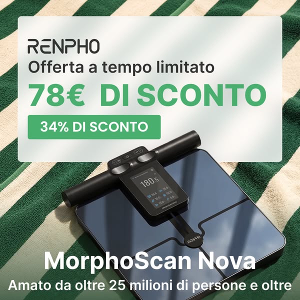 Precisione migliorata grazie alla tecnologia ITO e agli 8 elettrodi
