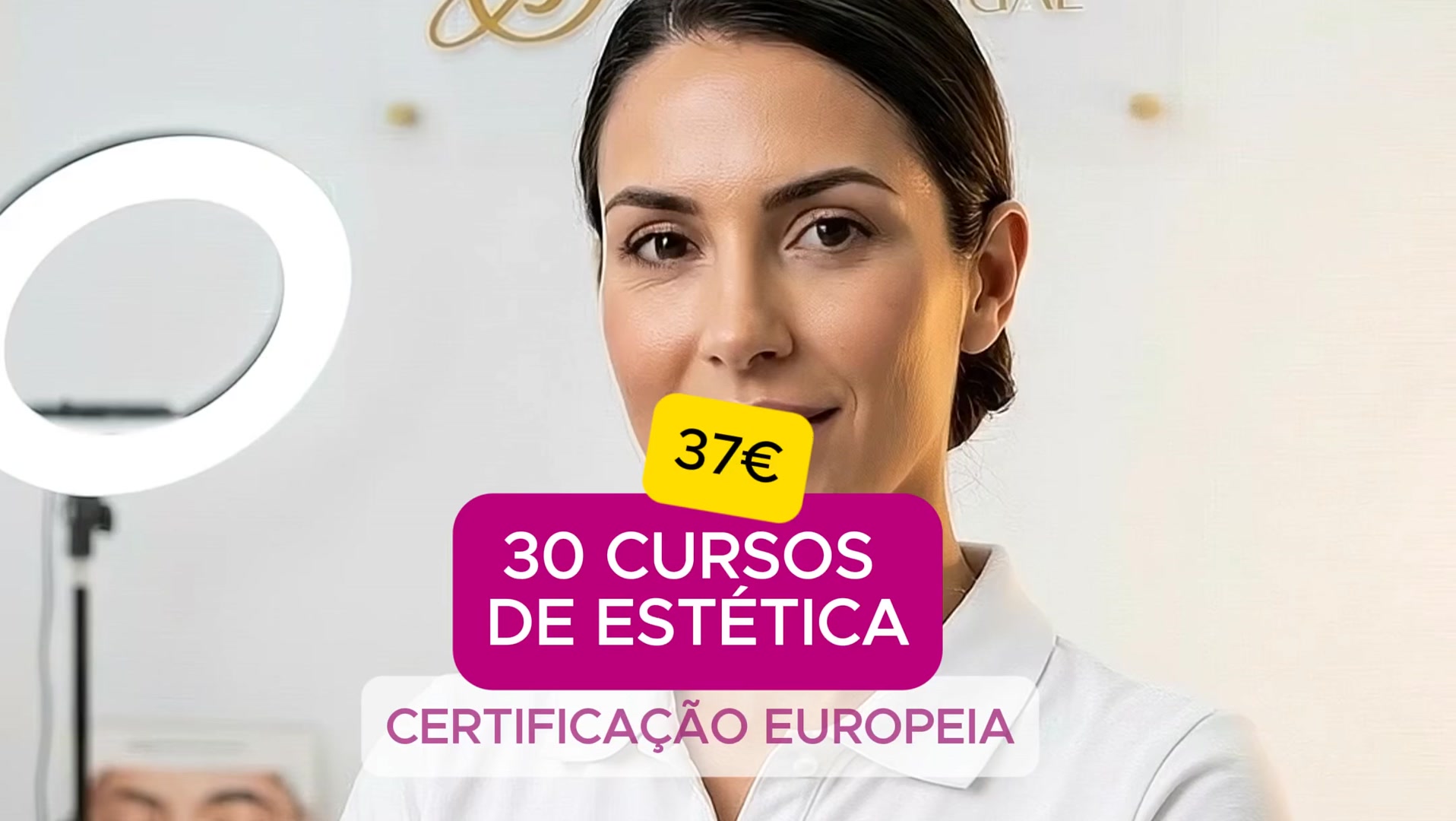 30 Cursos Certificados. 37€. Sem Truque.