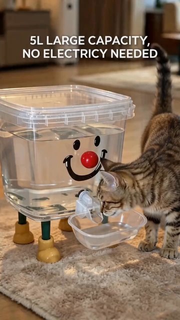 Pet Water Dispenser with Large Capacity