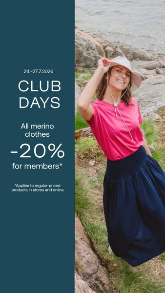 Enjoy your -20% member benefit