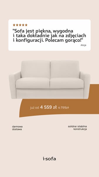 Sofa jak ze zdjęcia? Tak!