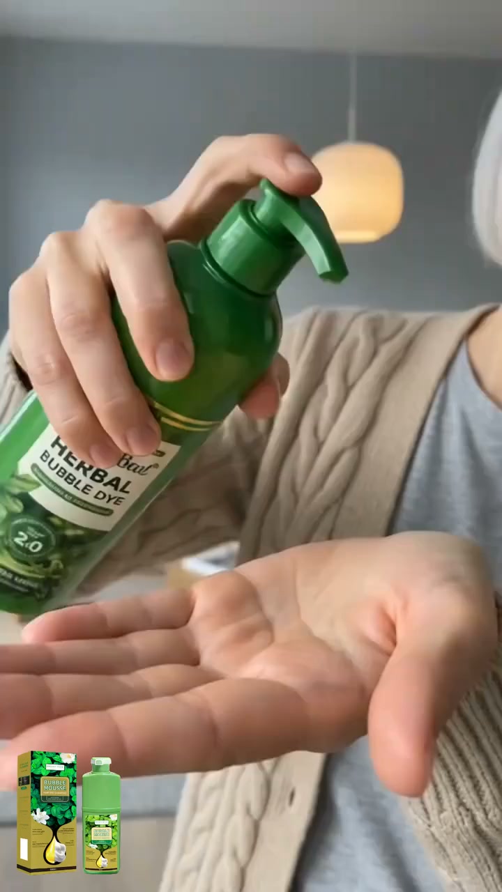 Long-Lasting Plant-Based Foam Hair Dye – Easy Color, Gentle Formula!