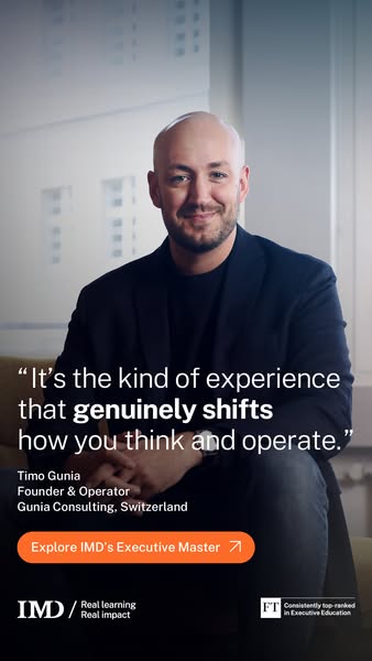 Executive Master in AI and Digital Business Transformation