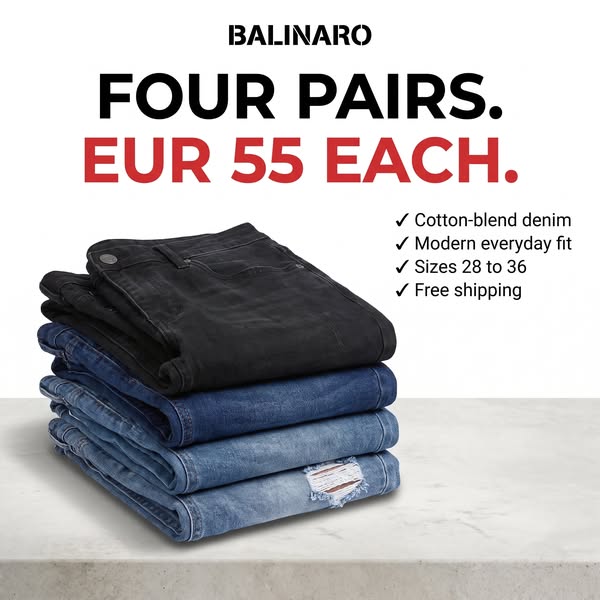 Find Your Size Once. Keep It Four Times.