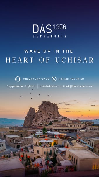 Luxury Boutique Hotel in Uçhisar, Cappadocia | DAS 1350