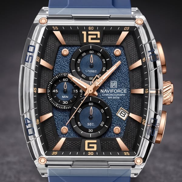 Orion Clear Chronograph Watch
