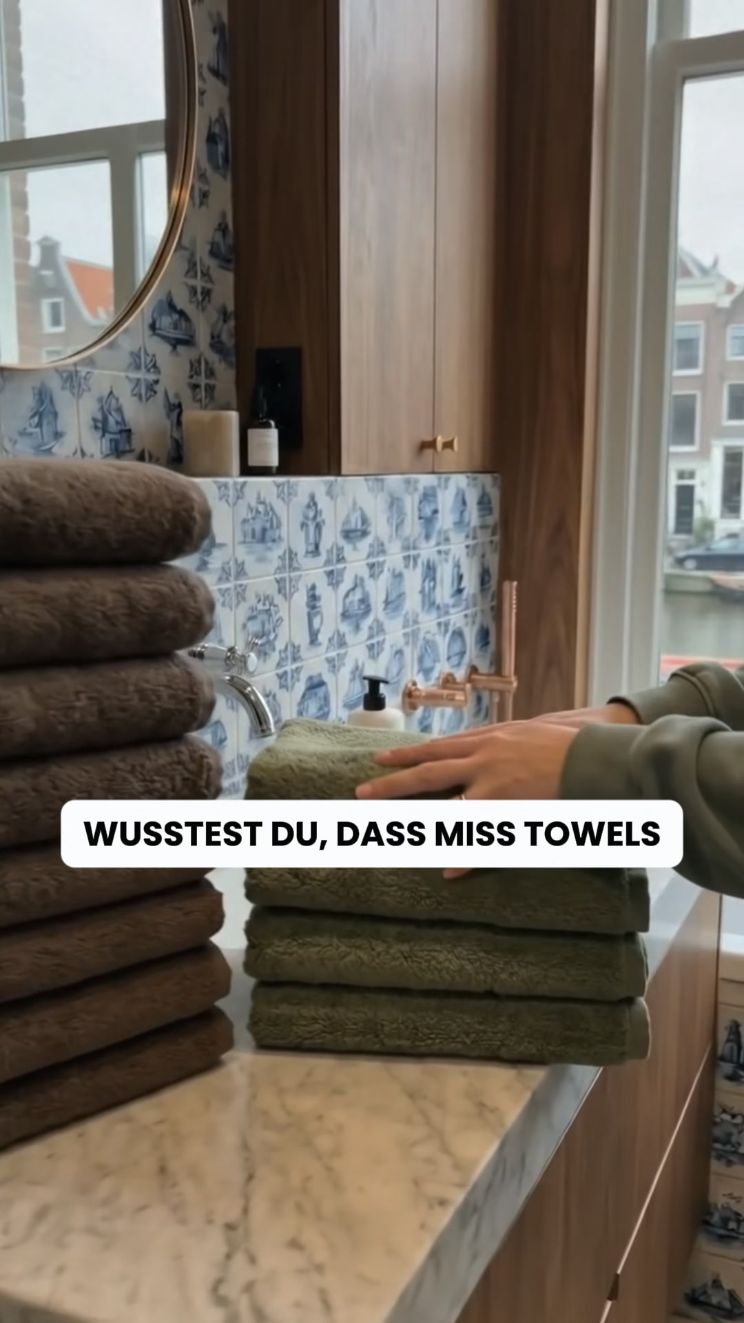 Wann hast du zuletzt ein wirklich gutes Handtuch gehabt?