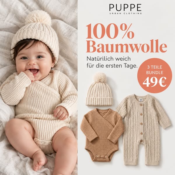 Babykleidung aus Naturfaser