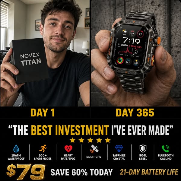 $79. GPS. 21-Day Battery. Waterproof. Calls & Notifications on your wrist. Health tracking 24/7.