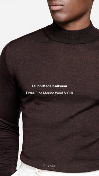 Wool - Silk Highneck | Create your size here