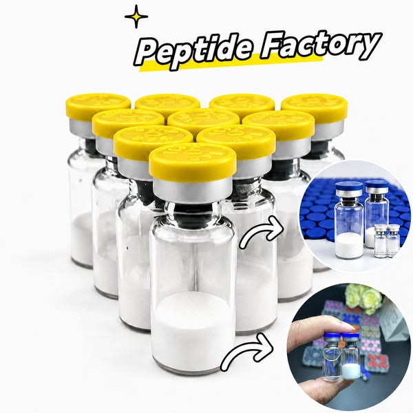 We‘re a GMP-certified peptide manufacturer.Direct from our lab to you — no middlemen.