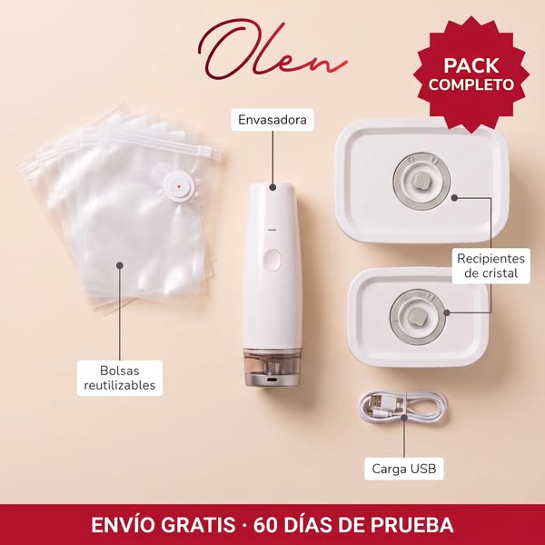 El Pack Completo de Envasado al Vacío
