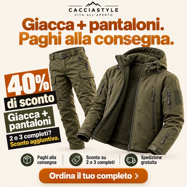 Giacca + pantaloni in un unico set