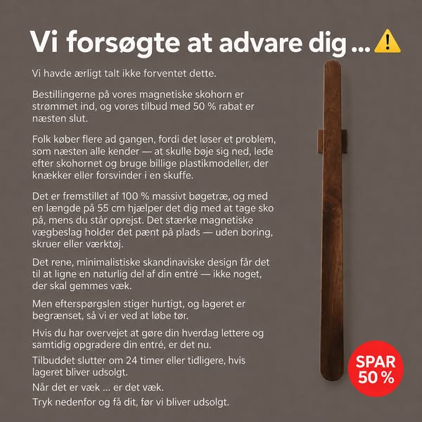 Bore? Aldrig mere.