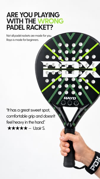 THE PADEL RACKET BEGINNERS LOVE