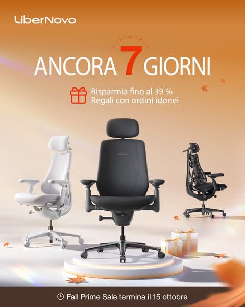 7 giorni per risparmiare fino al 39 %