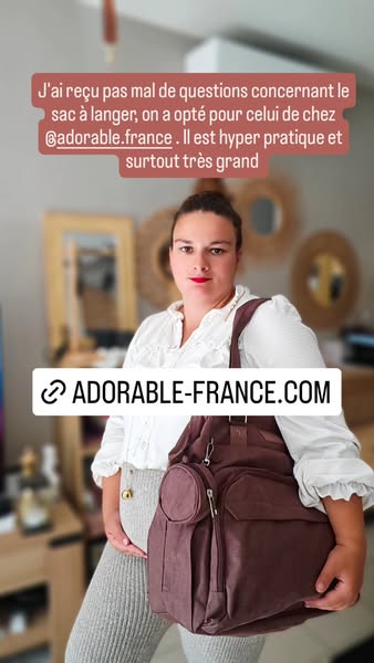 Sac à langer Loulou XL