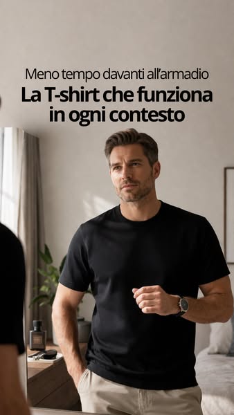La T-shirt che ti semplifica il guardaroba