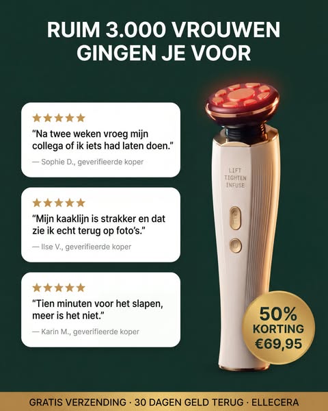 Lift je gezicht zonder botox. 50% korting vandaag