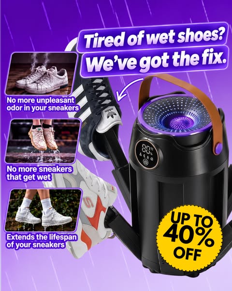 Dry Shoes, No Matter How Many Times It Rains