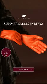 Luxury Italian Gloves | Summer Sale