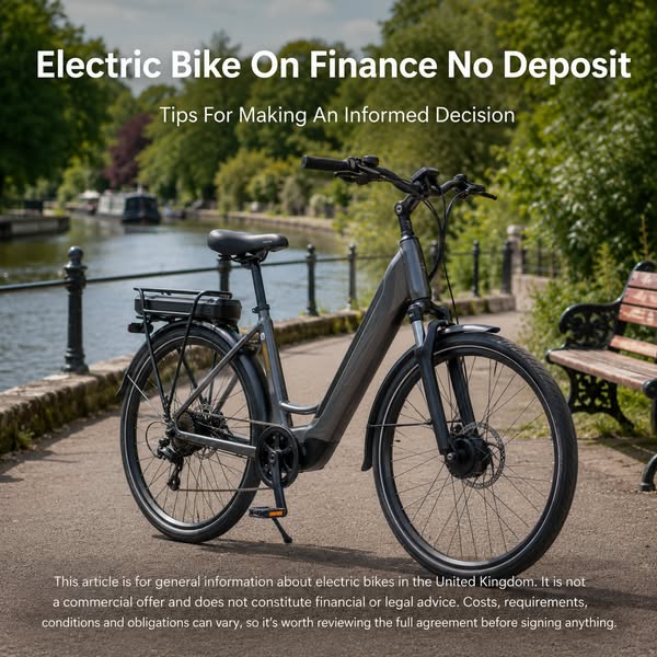 Electric Bike On Finance No Deposit