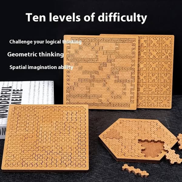 Christmas Sale - Fractal Tray Puzzles