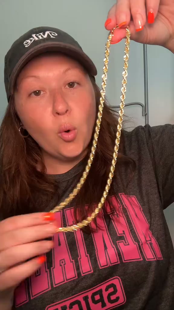 Waterproof & Tarnish-proof Rope Chain
