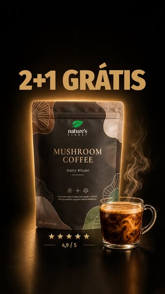 Conhece Mushroom Coffee