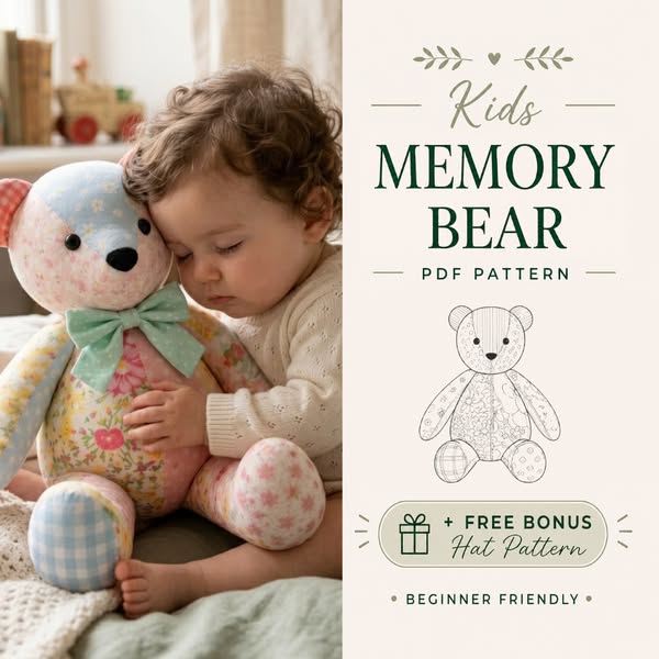 90% Off Memory Bear Pattern