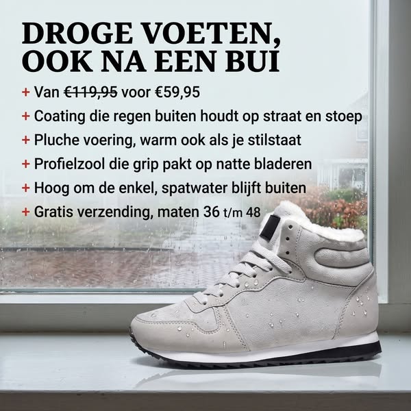 Warme En Droge Voeten, Ongeacht Het Weer