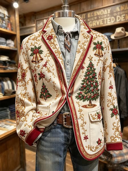 Your Christmas Party Needs This Jacket