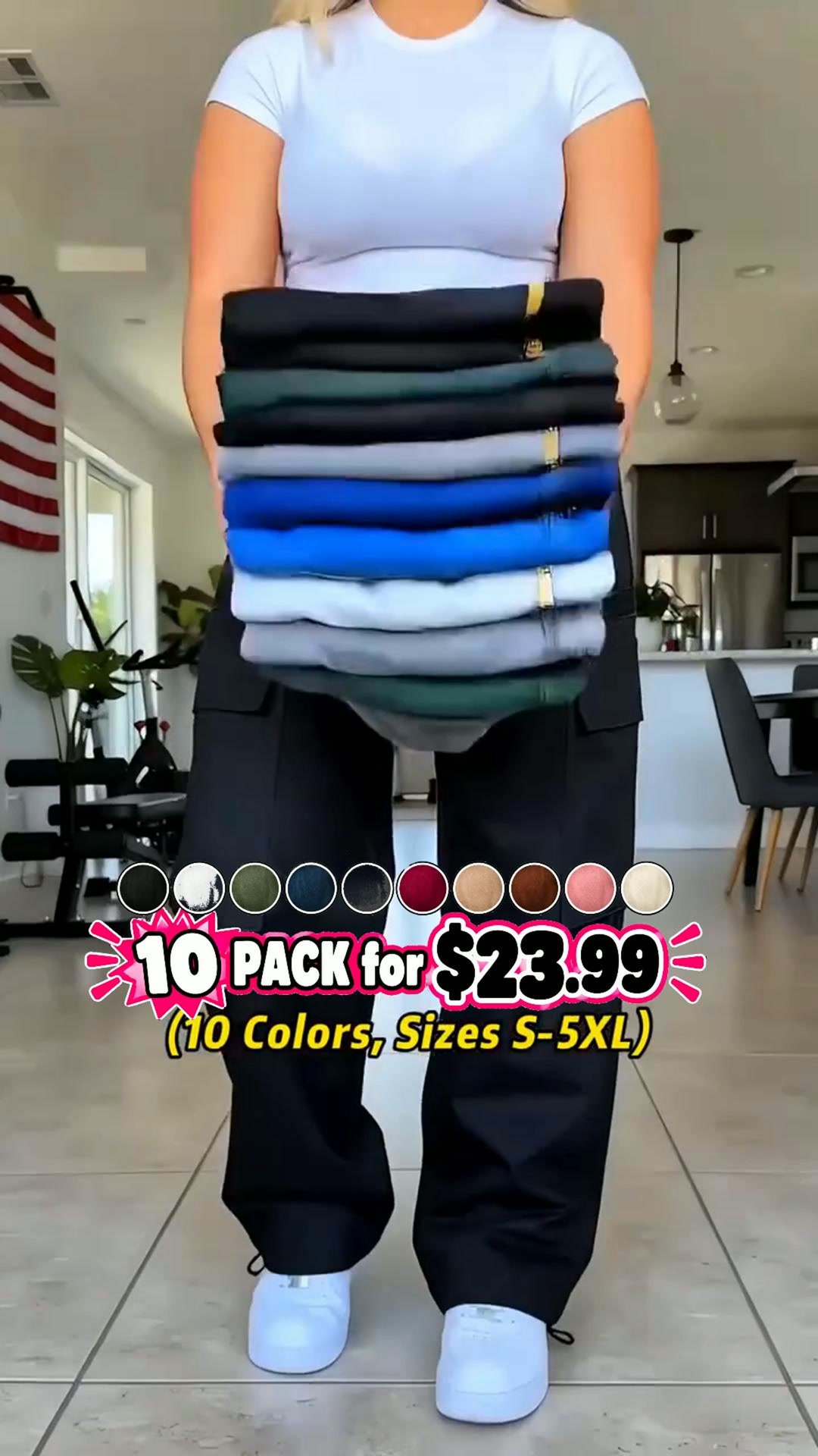 Fall Style Deal! 10 Cargo Pants for Only $23.99
