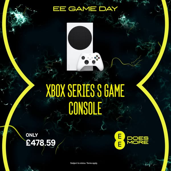 Xbox Series S Game Console with Xbox Wireless Controller