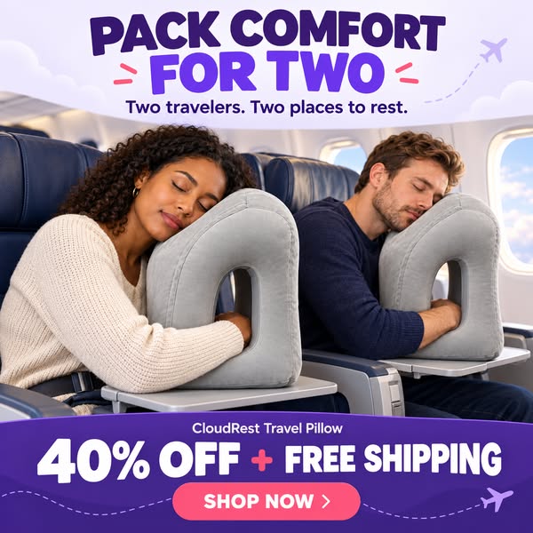 Neck Support for Long Flights