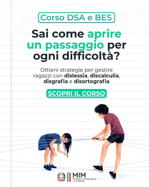 Corso DSA e BES Per Docenti ed Educatori