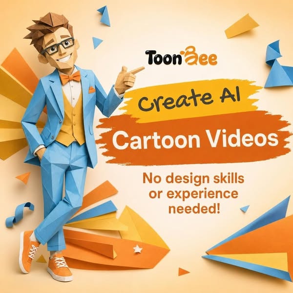 2D & 3D Cartoon Videos With Only 3 Clicks