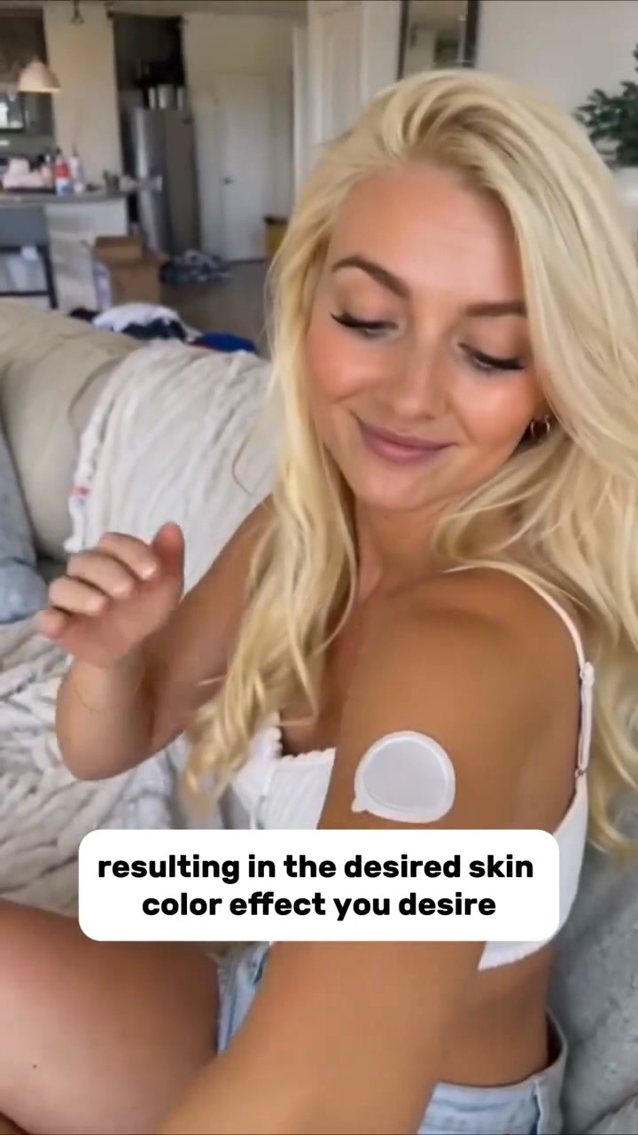 Tired Of Orange, Streaky Fake Tans? This Patch Gives You Natural Glow With 0 Sun