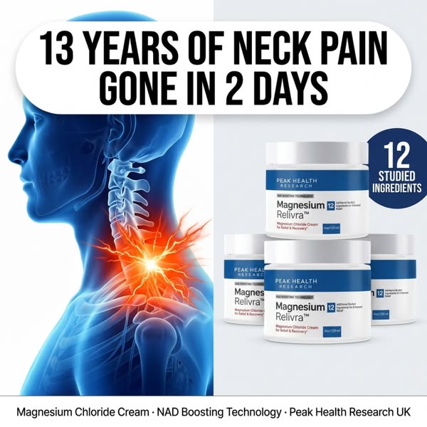 The best mineral to "calm" the locked neck pain relay?