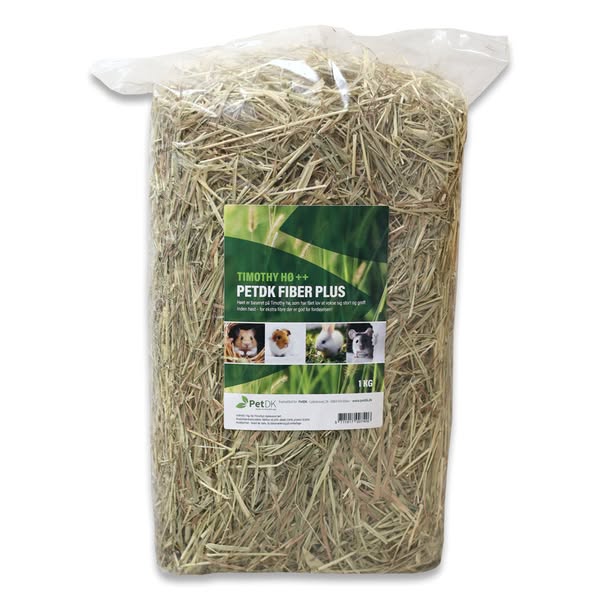PetDK Fiber Plus++ Hø - Ekstra Groft - 1kg