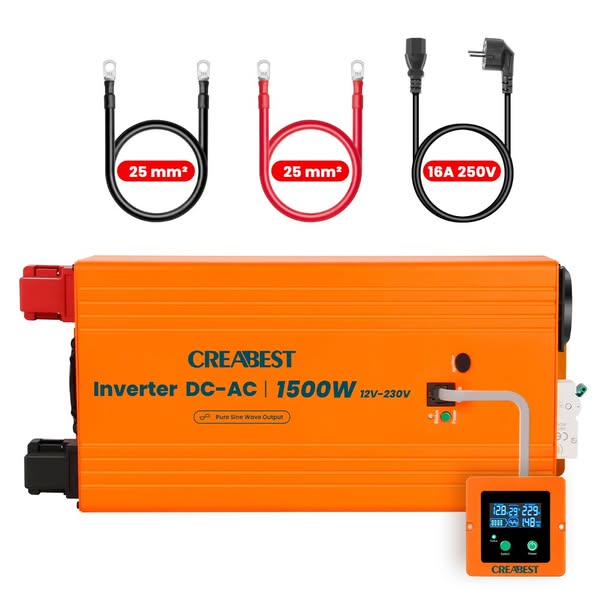 Convertisseur 1500W Pur Sinus