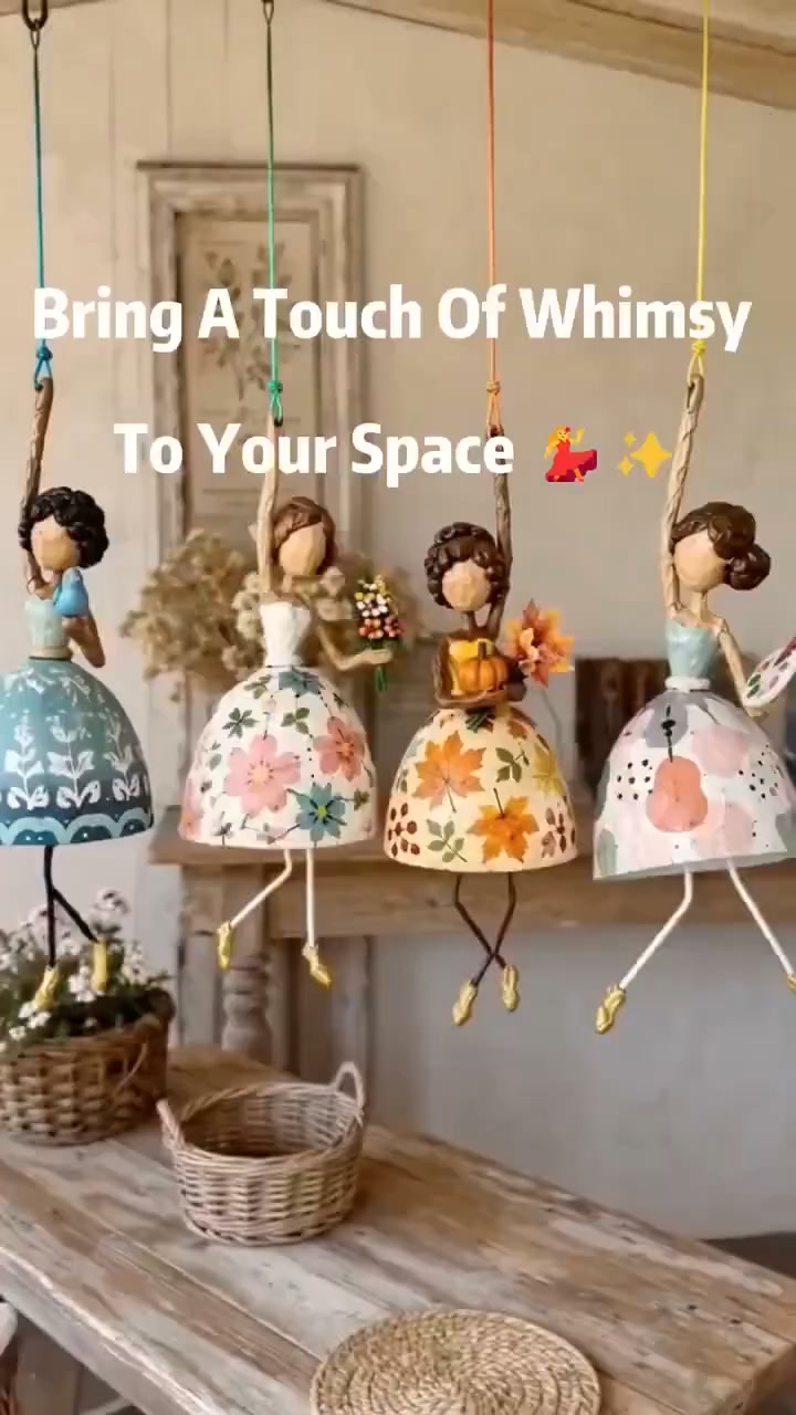 Let Your Space Dance — Medium-Large Hanging Dancing Princess Ornament