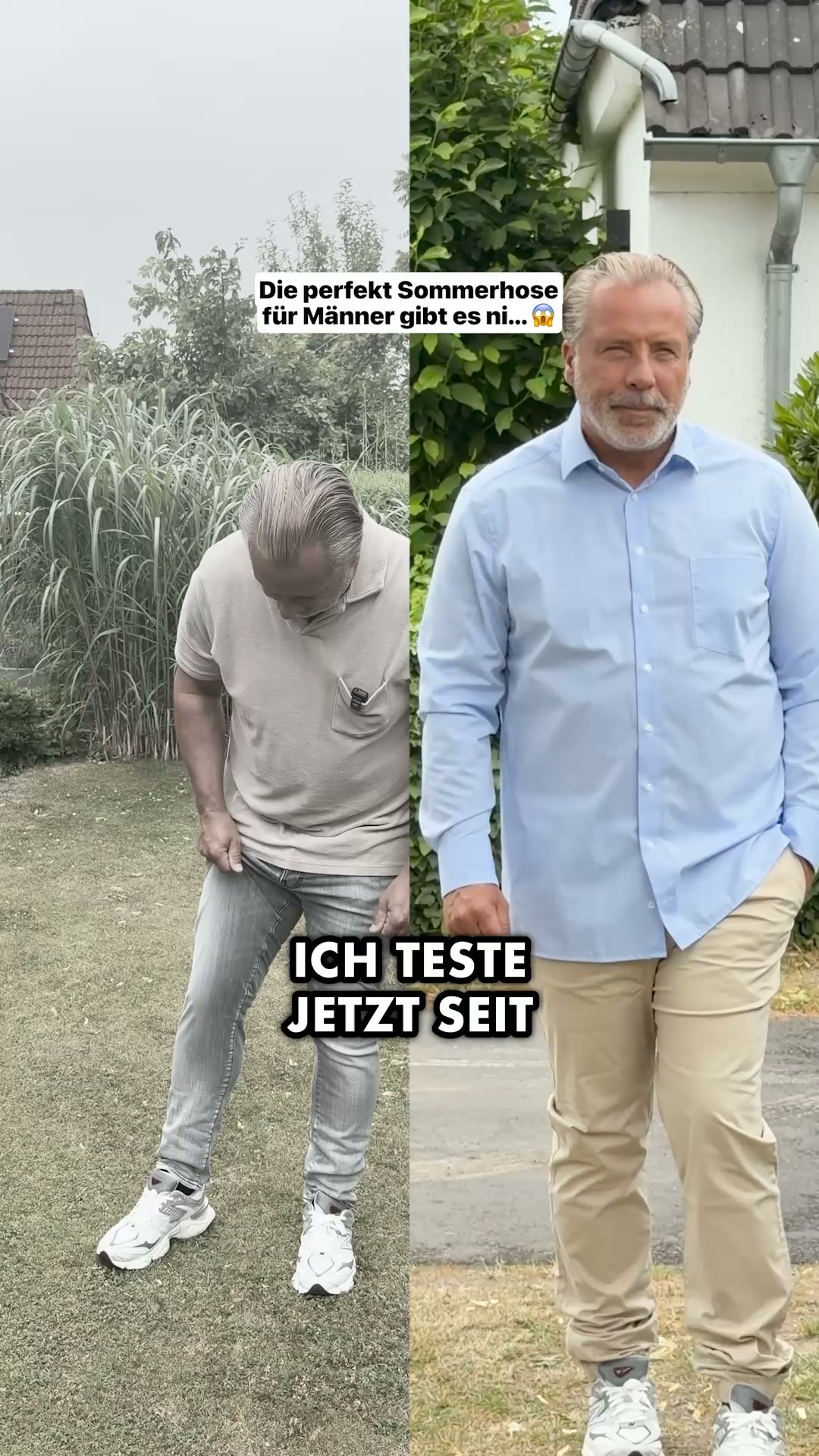 Sommerlich leicht - die Papas Shorts Flex Chino