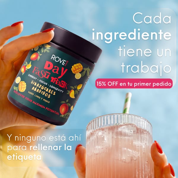 Anúncio de Rove Vital